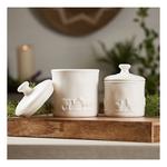 Melrose International Ceramic Farm Animal Canister (Set of 2) - Thumbnail 4 of 4