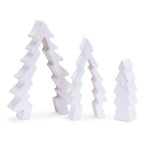 Melrose International White Triple Tree Puzzle (Set of 2) - Primary Image