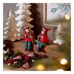 Melrose International Resin Kids w/ Skis and Skates Figurines (Set of 4) - Thumbnail 5 of 6