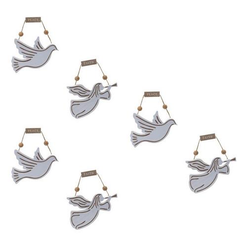 Melrose International Dove and Angel Ornaments (Set of 6) - Primary Image