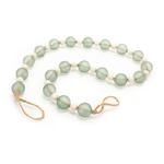 Melrose International Blue and White Glass Bead Garland (Set of 6) - Thumbnail 1 of 3