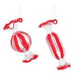 Melrose International Glass Candy Ornaments (Set of 12) - Thumbnail 1 of 5