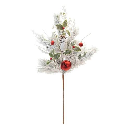 Melrose International Flocked Pine Spray (Set of 2) - Primary Image