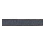 Melrose International Dark Grey Glittered Wired Polyester Ribbon (Set of 2) - Thumbnail 1 of 3