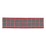 Melrose International Black, Red and White Plaid Wired Cotton Ribbon - Thumbnail 1 of 3