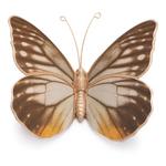 Melrose International Amber Butterfly and Moth Shelf Sitter (Set of 2) - Thumbnail 3 of 4