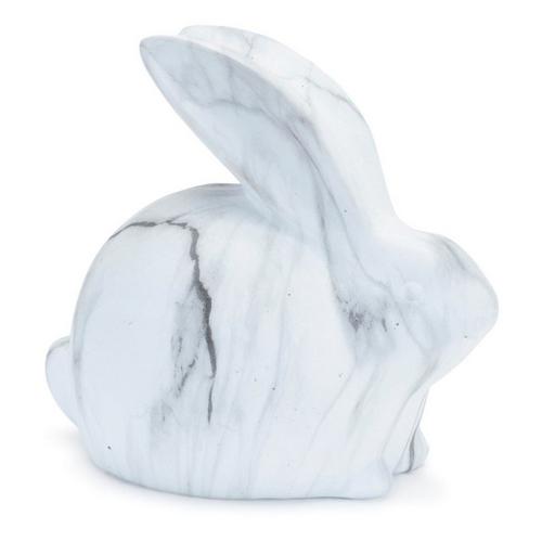 Melrose International Marble Design Rabbit Shelf Sitter (Set of 2) - Primary Image