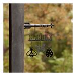 Melrose International Butterfly Insect Garden Sign 15.5"H - Thumbnail 2 of 3