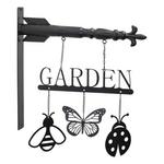 Melrose International Butterfly Insect Garden Sign 15.5"H - Thumbnail 3 of 3