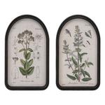 Melrose International Framed Floral Arch Print (Set of 2) - Thumbnail 1 of 3