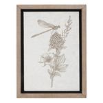Melrose International Framed Floral Insect Print (Set of 3) - Thumbnail 3 of 6