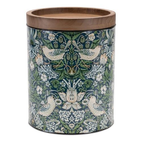 Melrose International Round William Morris Canister (Set of 3) - Primary Image