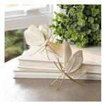Melrose InternationalLeaf Butterfly Shelf Sitter (Set of 2) - Thumbnail 4 of 4