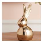 Melrose International Modern Metal Bunny Decor (Set of 2) - Thumbnail 2 of 3