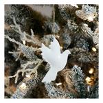Melrose International Metal Dove Bird Ornament (Set of 6) - Thumbnail 2 of 3
