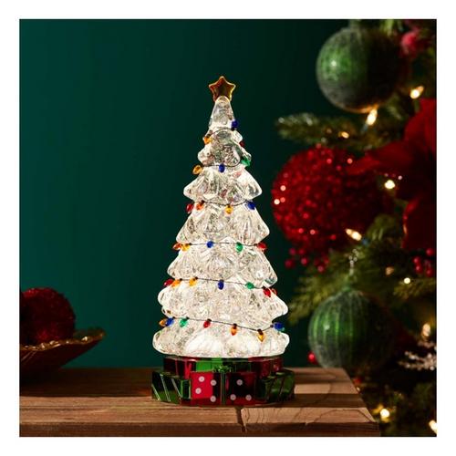 Melrose International LED Christmas Tree with Holiday Lights 11.5"H - Primary Image