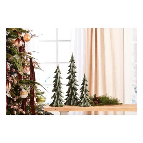Melrose International Holiday Pine Tree (Set of 3) - Primary Image