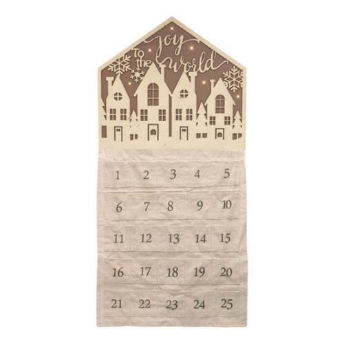 Melrose International LED Joy to the World Christmas Countdown 34.5"H - Primary Image