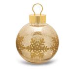 Melrose International LED Mercury Snowflake Glass Ornament 13"H - Thumbnail 1 of 2