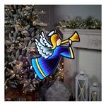 Melrose International Angel with Horn Ekkolight 24.5"H - Thumbnail 2 of 2