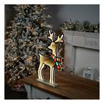 Melrose International Deer with Scarf Ekkolight 23.5"H - Thumbnail 3 of 3