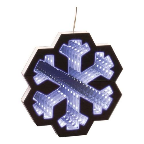 Melrose International Snowflake Ekkolight Garland 68"L - Primary Image