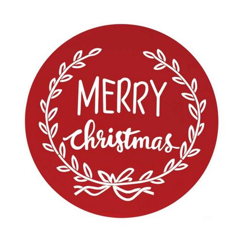 Melrose International Cut Metal Merry Christmas Plaque 20"D - Primary Image