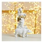Melrose International Winter Animal Stack Statue (Set of 6) - Thumbnail 2 of 2