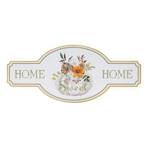 Melrose International Metal Fall Home Sweet Home Sign 21.75"L - Primary Image
