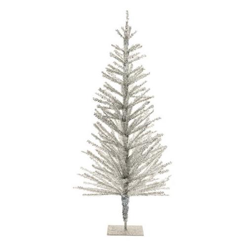 Melrose International Tinsel Pine Tree 36"H - Primary Image