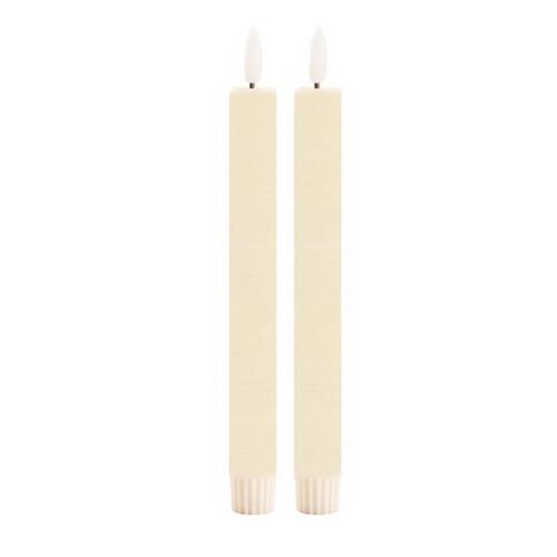 Melrose International FIA Wick 9.5in Taper Candle (Set of 2) - Primary Image