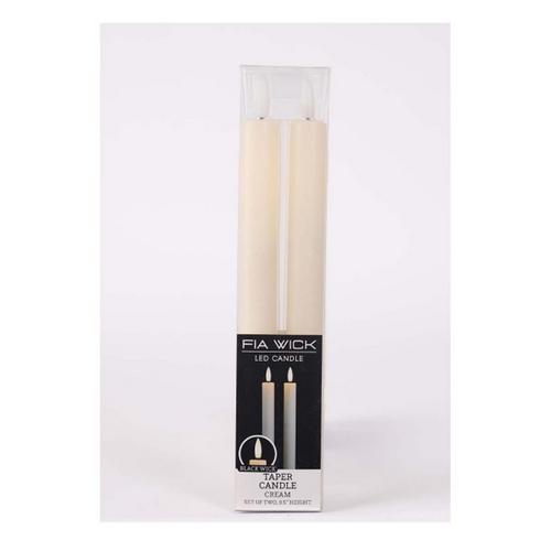 Melrose International FIA Wick 9.5in Taper Candle (Set of 2) - Primary Image