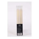 Melrose International FIA Wick 9.5in Taper Candle (Set of 2) - Thumbnail 4 of 4