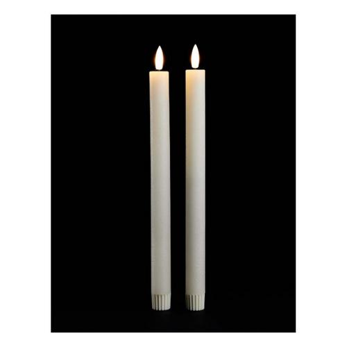 Melrose International FIA Wick 11in Taper Candle (Set of 2) - Primary Image
