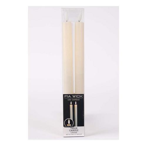 Melrose International FIA Wick 11in Taper Candle (Set of 2) - Primary Image