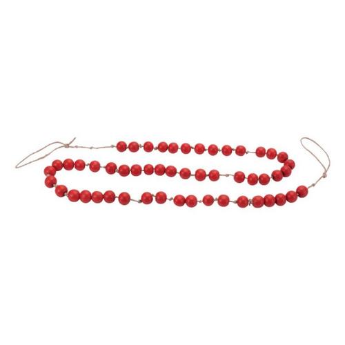 Melrose International Wood Beaded String Garland (Set of 2) - Primary Image