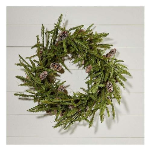 Melrose International Pine and Pinecone Wreath 24"D - Primary Image