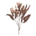 Melrose International Glittered Long Leaf Eucalyptus Spray (Set of 6) - Thumbnail 2 of 3