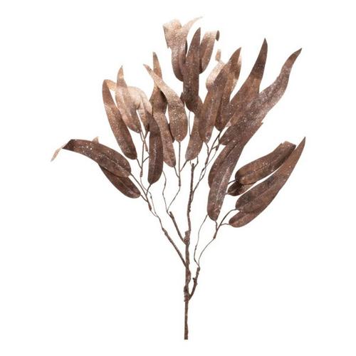 Melrose International Glittered Long Leaf Eucalyptus Spray (Set of 6) - Primary Image