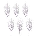 Melrose International Beaded Twig Spray (Set of 6) - Thumbnail 1 of 3