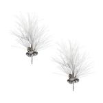 Melrose International Flocked Long Neddle Pine Spray (Set of 2) - Thumbnail 1 of 4