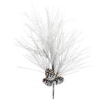 Melrose International Flocked Long Neddle Pine Spray (Set of 2) - Thumbnail 2 of 4