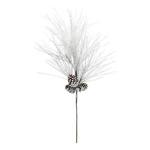 Melrose International Flocked Long Neddle Pine Spray (Set of 2) - Thumbnail 3 of 4