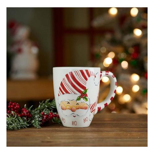 Melrose International 5in Santa Coffee Mug (Set of 2) - Primary Image