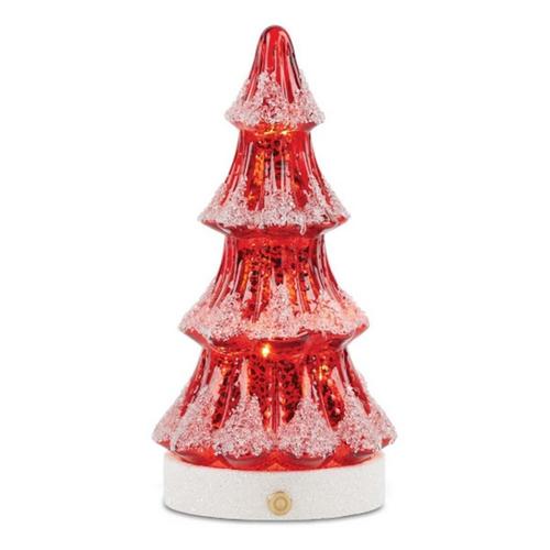 Melrose International LED Mercury Glass Pine Tree (Set of 2) - Primary Image