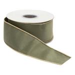Melrose International Green Wired Ribbon (Set of 2) - Thumbnail 2 of 2