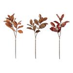 Melrose International Fall Magnolia Leaf Spray (Set of 6) - Thumbnail 2 of 5