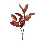 Melrose International Fall Magnolia Leaf Spray (Set of 6) - Thumbnail 5 of 5
