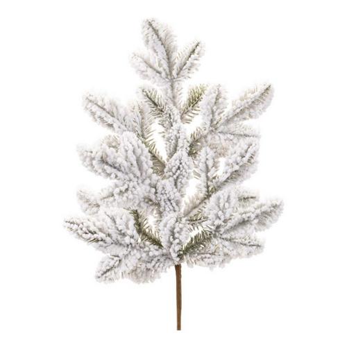 Melrose International Flocked Pine Spray (Set of 6) - Primary Image