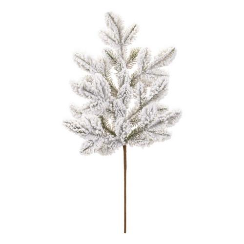 Melrose International Flocked Pine Spray (Set of 6) - Primary Image
